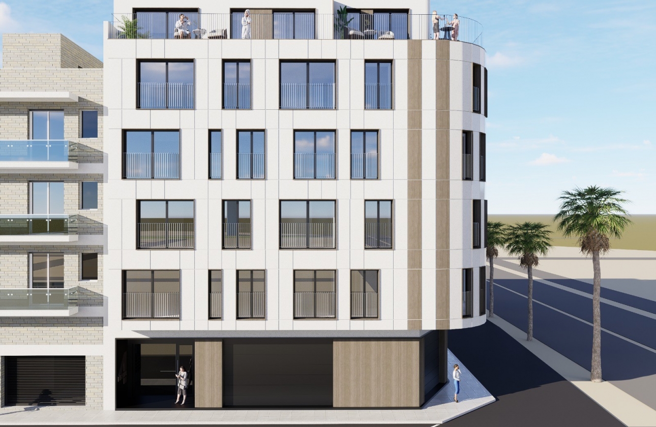 New Build - Apartment / flat - Torrevieja - Playa Acequion