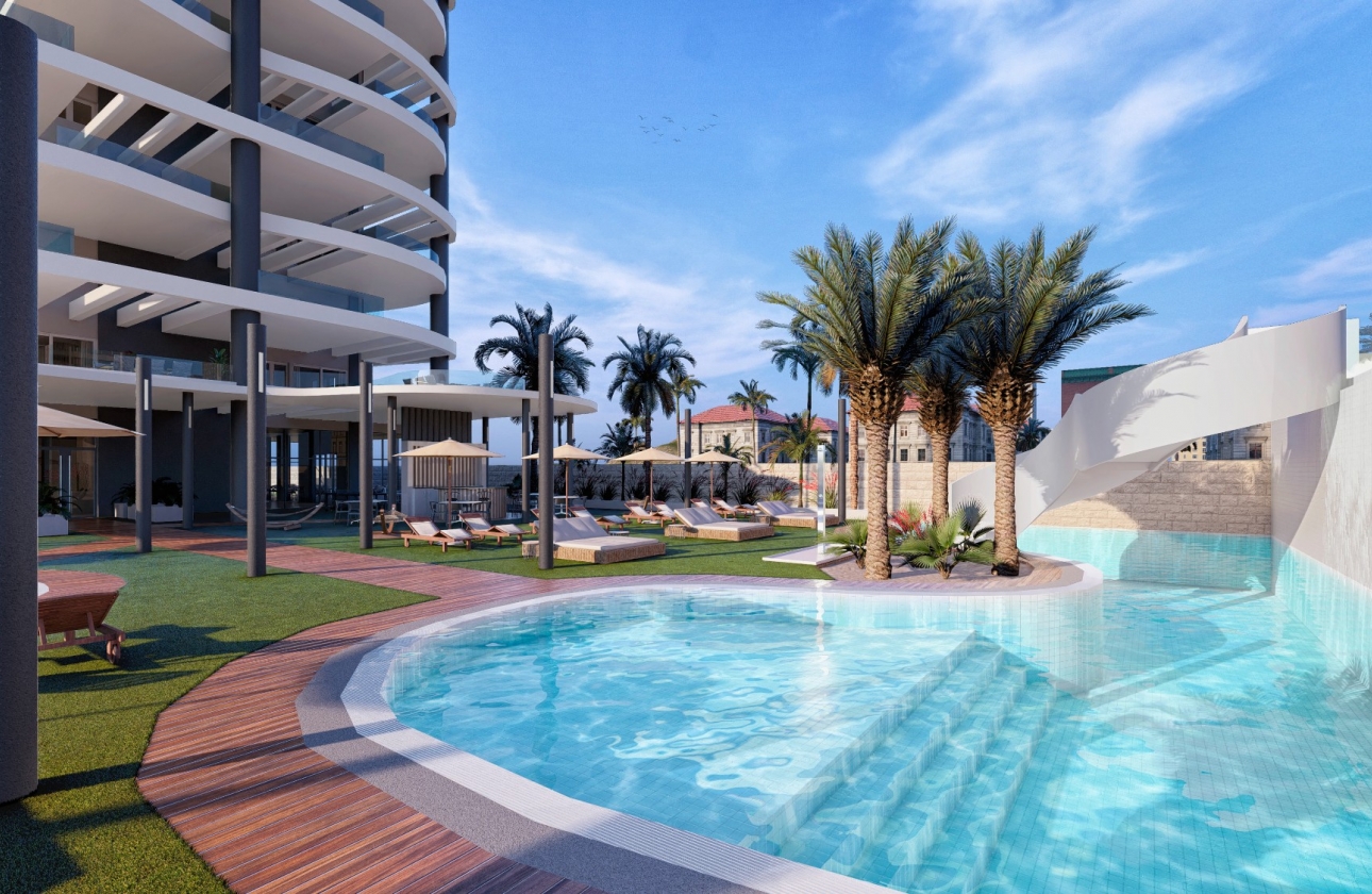 Obra nueva - Apartamento / piso - Calpe - Zona Playa del Bol - Puerto