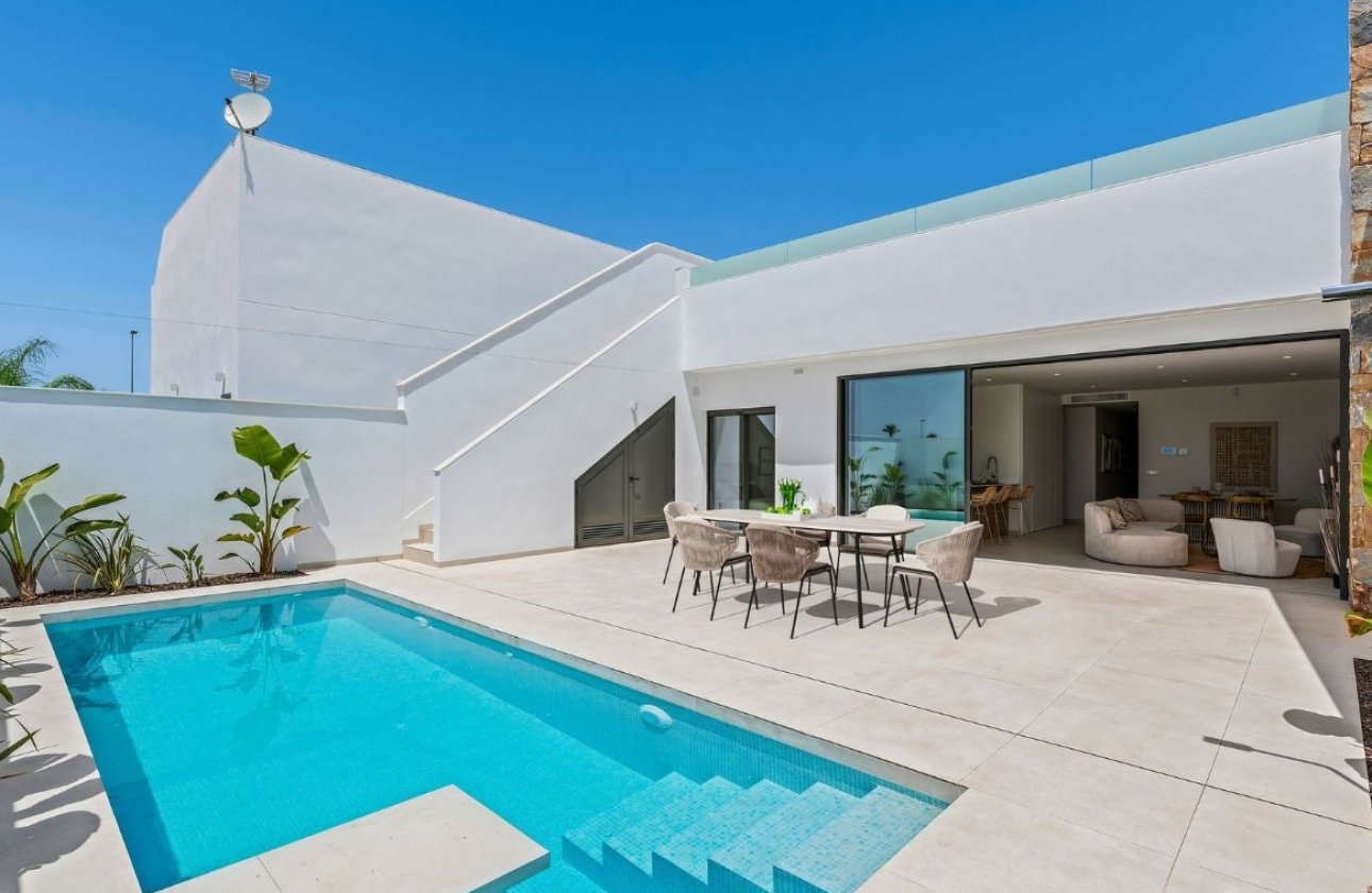 Obra nueva - Villa - La Manga del Mar Menor - Playa Honda