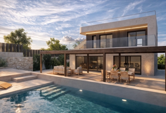 Villa - New Build - La Manga del Mar Menor - Playa Honda
