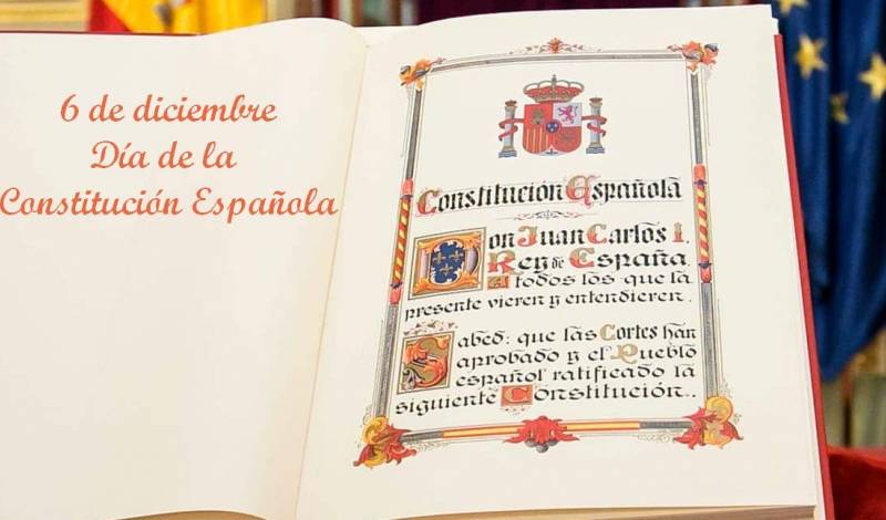 6 Grudnia Dzień Konstytucji Hiszpańskiej - Zamknięte Biura