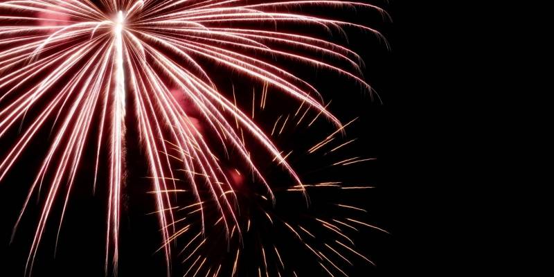 Pokaz sztucznych ogni w Torrevieja 23.06.2024