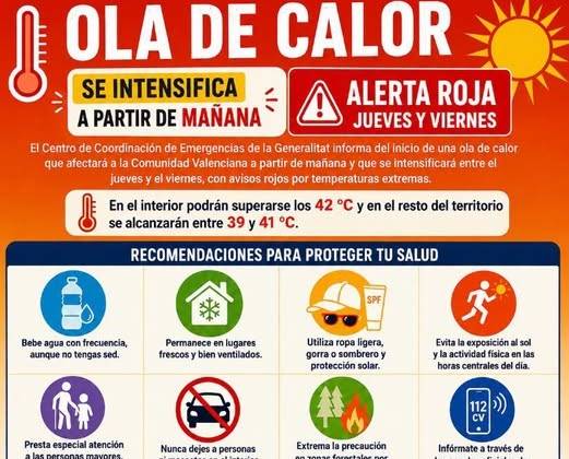 Upały na Costa Blanca