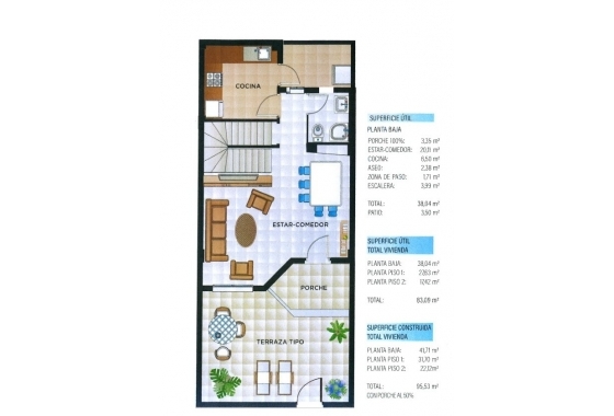 Resale - Bungalow - Santa Pola - Tamarit