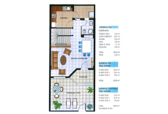 Resale - Bungalow - Santa Pola - Playa del Este