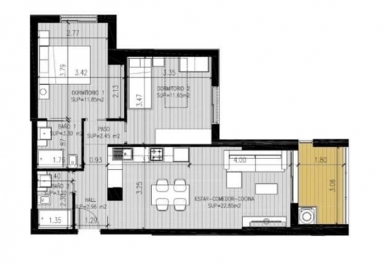 New Build - Apartment / flat - Orihuela Costa - La Florida