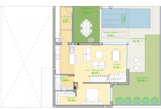 Deweloperskie - Willa - Polop