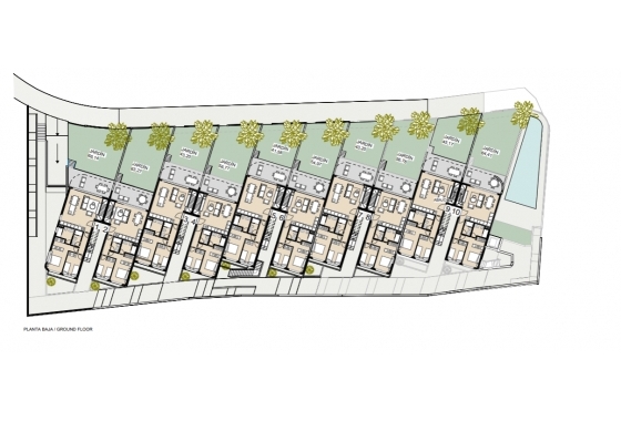 Deweloperskie - Bungalow - La Mata