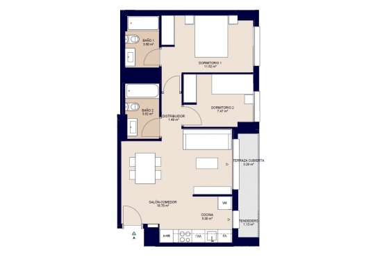 New Build - Apartment / flat - Alicante - Los ángeles