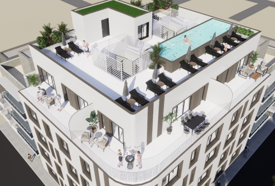 New Build - Apartment / flat - Torrevieja - Playa Acequion