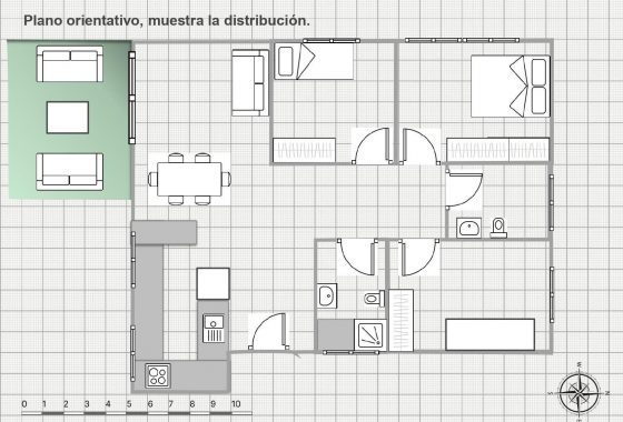 Resale - Apartment / flat - Torrevieja - La Veleta