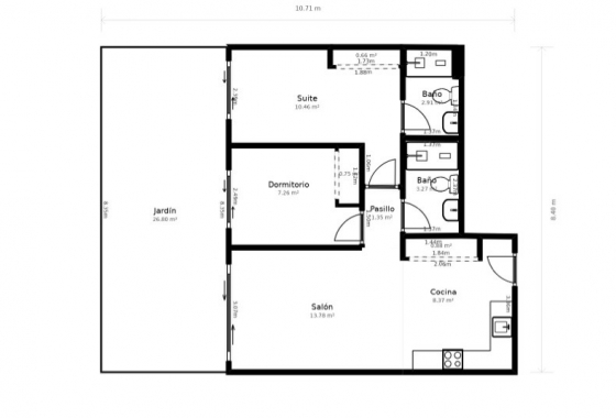 Rynek Wtórny - Apartament - Arenales del Sol - Arenales