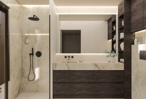 Obra nueva - Villa - La Manga del Mar Menor - Playa Honda