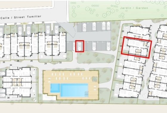 Rynek Wtórny - Bungalow - Pilar de la Horadada
